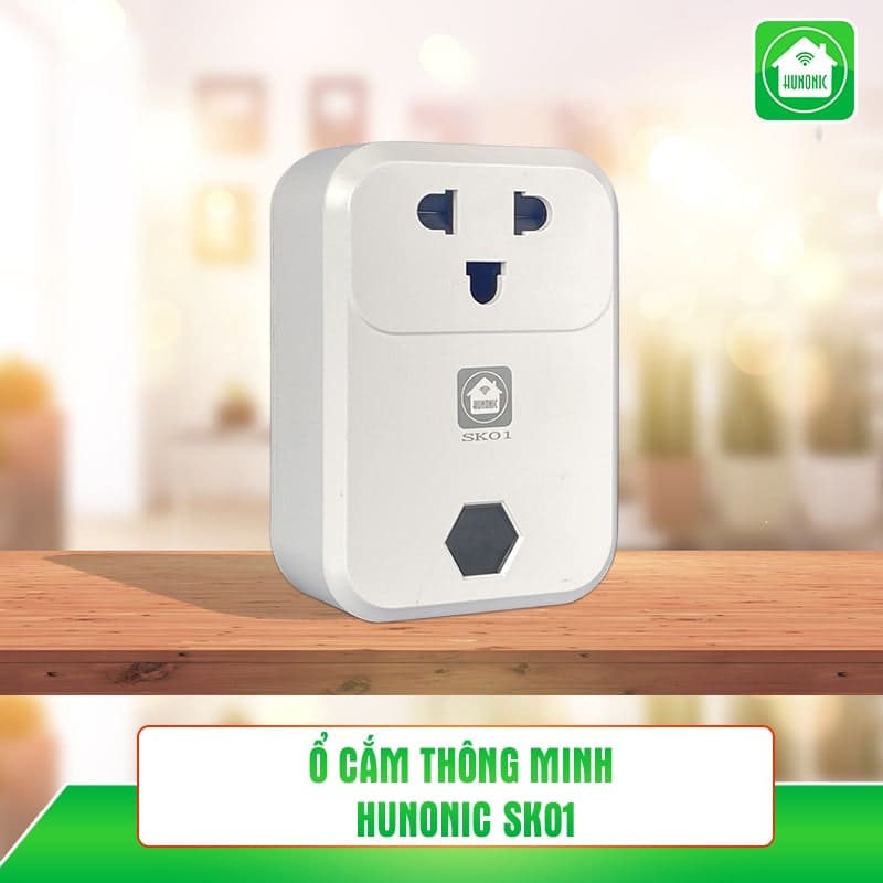 Ổ cắm thông minh Hunonic WiFi 16 A